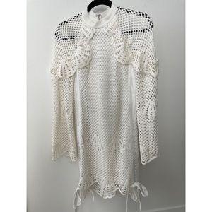 Self-portrait white dress